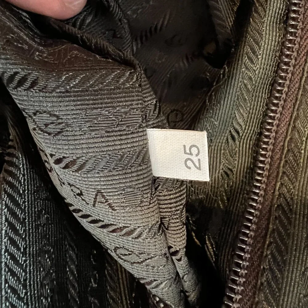 Prada Brown Nylon Vela Sport Messenger Bag - Picture 10 of 16